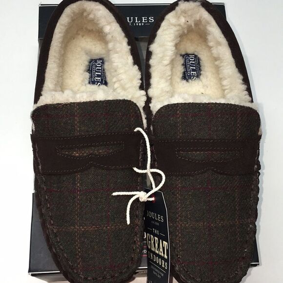 NWB JOULES Mens Rafe Slippers - Picture 1 of 8